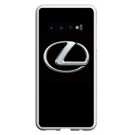 Чехол для Samsung Galaxy S10 с принтом Lexus , Силикон | Область печати: задняя сторона чехла, без боковых панелей | brand | car | japan | lexus | logo | toyota motor | автомобиль | лексус | логотип | марка | япония