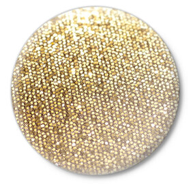 Значок с принтом Золото ,  металл | круглая форма, металлическая застежка в виде булавки | Тематика изображения на принте: пайетки | текстура | чешуя