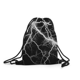 Рюкзак-мешок 3D с принтом Энергия , 100% полиэстер | плотность ткани — 200 г/м2, размер — 35 х 45 см; лямки — толстые шнурки, застежка на шнуровке, без карманов и подкладки | молния | черно белый | черный