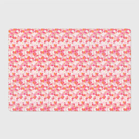 Магнитный плакат 3Х2 с принтом Розовый фламинго , Полимерный материал с магнитным слоем | 6 деталей размером 9*9 см | камуфляж | паттерн | птицы | розовый