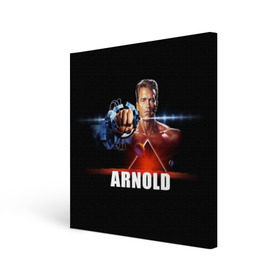 Холст квадратный с принтом Arnold , 100% ПВХ |  | arnold schwarzenegger | cinema | movie | актёр | арнольд шварценеггер | блокбастер | боевик | звезда | кино | киногерой