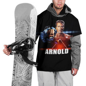 Накидка на куртку 3D с принтом Arnold , 100% полиэстер |  | arnold schwarzenegger | cinema | movie | актёр | арнольд шварценеггер | блокбастер | боевик | звезда | кино | киногерой