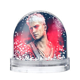 Снежный шар с принтом DmC: Devil May Cry , Пластик | Изображение внутри шара печатается на глянцевой фотобумаге с двух сторон | dante | данте