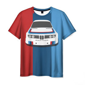 Мужская футболка 3D с принтом Colors , 100% полиэфир | прямой крой, круглый вырез горловины, длина до линии бедер | auto | bmw | авто | бмв | машина