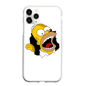 Чехол для iPhone 11 Pro матовый с принтом The Simpsons , Силикон |  | гомер | крик | симпсоны | спрингфилд