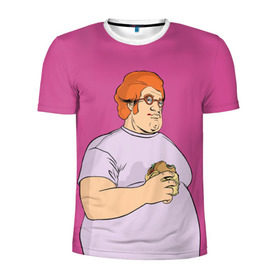 Мужская футболка 3D спортивная с принтом Табби , 100% полиэстер с улучшенными характеристиками | приталенный силуэт, круглая горловина, широкие плечи, сужается к линии бедра | grand theft auto | gta | vice city | вайс сити | гта