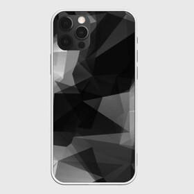 Чехол для iPhone 12 Pro Max с принтом Camo - Black & White (Чёрно-белый камуфляж) , Силикон |  | 0x000000123 | camo | камуфляж | чёрно белый