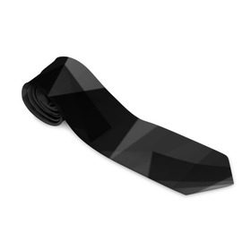 Галстук 3D с принтом Camo - Black & White (Чёрно-белый камуфляж) , 100% полиэстер | Длина 148 см; Плотность 150-180 г/м2 | Тематика изображения на принте: 0x000000123 | camo | камуфляж | чёрно белый