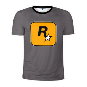 Мужская футболка 3D спортивная с принтом Rockstar Games , 100% полиэстер с улучшенными характеристиками | приталенный силуэт, круглая горловина, широкие плечи, сужается к линии бедра | carl johnson | grand theft auto | gta | los santos | sa | san andreas | гта