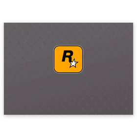 Поздравительная открытка с принтом Rockstar Games , 100% бумага | плотность бумаги 280 г/м2, матовая, на обратной стороне линовка и место для марки
 | Тематика изображения на принте: carl johnson | grand theft auto | gta | los santos | sa | san andreas | гта