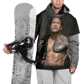 Накидка на куртку 3D с принтом Скала , 100% полиэстер |  | wrestling