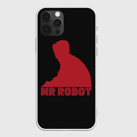 Чехол для iPhone 12 Pro Max с принтом Mr Robot , Силикон |  | Тематика изображения на принте: mister | robot | мистер робот