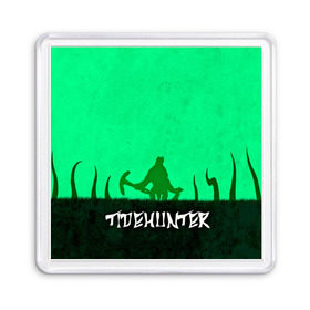 Магнит 55*55 с принтом TIDEHUNTER , Пластик | Размер: 65*65 мм; Размер печати: 55*55 мм | Тематика изображения на принте: 