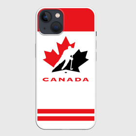 Чехол для iPhone 13 с принтом TEAM CANADA ,  |  | 2017 | canada | team | teamcanada | канада | мира | россия | хоккей | чемпионат | чм2017