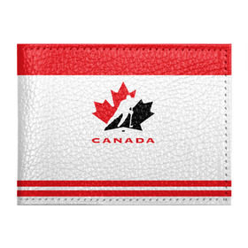 Обложка для студенческого билета с принтом TEAM CANADA , натуральная кожа | Размер: 11*8 см; Печать на всей внешней стороне | Тематика изображения на принте: 2017 | canada | team | teamcanada | канада | мира | россия | хоккей | чемпионат | чм2017