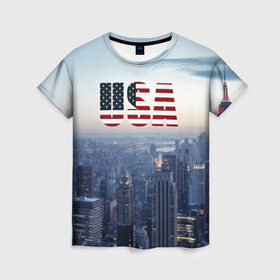 Женская футболка 3D с принтом Город New York , 100% полиэфир ( синтетическое хлопкоподобное полотно) | прямой крой, круглый вырез горловины, длина до линии бедер | new york | америка | бейсбол | буквы n y | город | классная | логотип | мегаполис | надпись | нью йорк | нью йорк янкиз | прикольная картинка | сша | штаты | я люблю красивая | янки