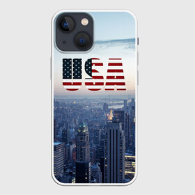Чехол для iPhone 13 mini с принтом Город New York ,  |  | new york | америка | бейсбол | буквы n y | город | классная | логотип | мегаполис | надпись | нью йорк | нью йорк янкиз | прикольная картинка | сша | штаты | я люблю красивая | янки