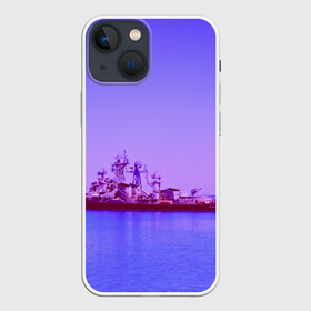 Чехол для iPhone 13 mini с принтом Сторожевой корабль ,  |  | 3d | blue | боевой | брызги | вмф | вода | военный | волны | исторический | капли | корабль | лето | море | моряк | океан | природа | ракеты | силовые структуры | шторм