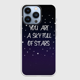 Чехол для iPhone 13 Pro с принтом Sky ,  |  | chris martin | coldplay | night | sky | stars | звезды | колдплей | крис мартин | небо