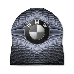 Шапка 3D с принтом BMW шестигранный фон , 100% полиэстер | универсальный размер, печать по всей поверхности изделия | bmw | авто | автомобиль | блатная | бмв | бумер | бэха | геометрия | иномарка | концерн | красивая | марка немецкая | машина | прикольная | пузыри | расцветка | солдат | тачила | форм | шестигранники