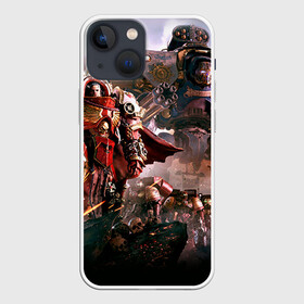 Чехол для iPhone 13 mini с принтом WH40k Angelos ,  |  | dawn | eldar | war | warhammer | wh | wh40k | вархаммер | ваха | эльдар | эльдары