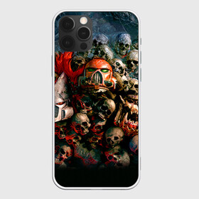 Чехол для iPhone 12 Pro Max с принтом WH40k черепа , Силикон |  | dawn | eldar | war | warhammer | wh | wh40k | вархаммер | ваха | эльдар | эльдары