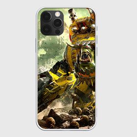 Чехол для iPhone 12 Pro Max с принтом WH40k warboss , Силикон |  | dawn | eldar | war | warhammer | wh | wh40k | вархаммер | ваха | эльдар | эльдары