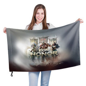 Флаг 3D с принтом For honor 4 , 100% полиэстер | плотность ткани — 95 г/м2, размер — 67 х 109 см. Принт наносится с одной стороны | for honor | honor | samurai | templar | viking | vikings | викинг | крестоносец | самурай | тамплиер