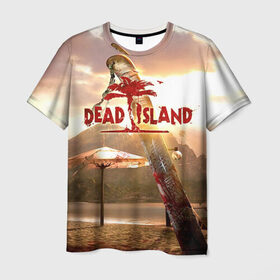 Мужская футболка 3D с принтом Dead island 6 , 100% полиэфир | прямой крой, круглый вырез горловины, длина до линии бедер | Тематика изображения на принте: 