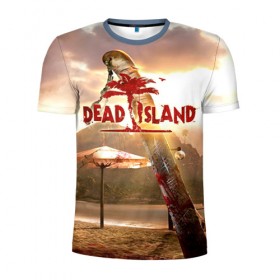 Мужская футболка 3D спортивная с принтом Dead island 6 , 100% полиэстер с улучшенными характеристиками | приталенный силуэт, круглая горловина, широкие плечи, сужается к линии бедра | 