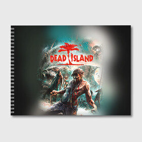 Альбом для рисования с принтом Dead island 8 , 100% бумага
 | матовая бумага, плотность 200 мг. | Тематика изображения на принте: dead | island | repticide | zombie | дэд айлэнд | зомби | мозги