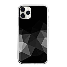 Чехол для iPhone 11 Pro матовый с принтом Abstract gray , Силикон |  | abstraction | абстракция | геометрия | грани | изгиб | линии | полигоны | полосы | постель | розовый | сочетания | текстура | треугольники