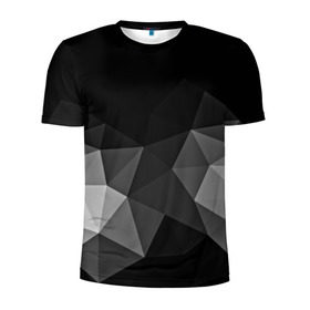 Мужская футболка 3D спортивная с принтом Abstract gray , 100% полиэстер с улучшенными характеристиками | приталенный силуэт, круглая горловина, широкие плечи, сужается к линии бедра | abstraction | абстракция | геометрия | грани | изгиб | линии | полигоны | полосы | постель | розовый | сочетания | текстура | треугольники