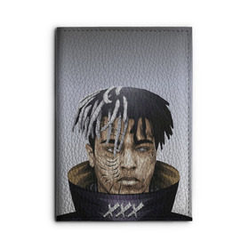 Обложка для автодокументов с принтом xxxtentacion , натуральная кожа |  размер 19,9*13 см; внутри 4 больших “конверта” для документов и один маленький отдел — туда идеально встанут права | iwkyasap | tentacion | xxx | xxxtentacion | реп