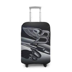 Чехол для чемодана 3D с принтом Bentley , 86% полиэфир, 14% спандекс | двустороннее нанесение принта, прорези для ручек и колес | bentley | brand | britain | car | elite | expensive | limited | logo | mtorz | автомобиль | британия | бэнтли | дорогой | лимитед | логотип | марка | мторз | элитный