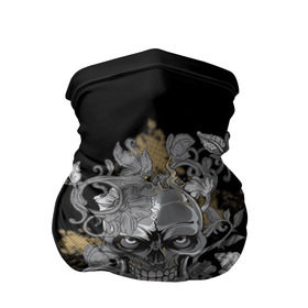 Бандана-труба 3D с принтом El Chapo , 100% полиэстер, ткань с особыми свойствами — Activecool | плотность 150‒180 г/м2; хорошо тянется, но сохраняет форму | el chapo | глаза | скелет | тату | цветы | череп