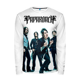 Мужской лонгслив 3D с принтом Paparoach 5 , 100% полиэстер | длинные рукава, круглый вырез горловины, полуприлегающий силуэт | Тематика изображения на принте: papa | papa roach | roach | альтернативный | группа | джекоби шэддикс | джерри хортон | метал | ню | нюметал | палермо | папа | папароач | папароч | роач | рок | роч | рэп | хард | хардрок | эсперанс