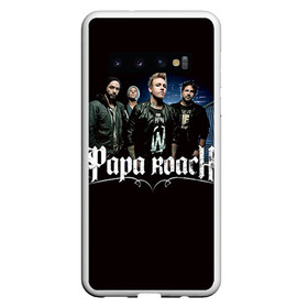 Чехол для Samsung Galaxy S10 с принтом Paparoach 10 , Силикон | Область печати: задняя сторона чехла, без боковых панелей | Тематика изображения на принте: papa | papa roach | roach | альтернативный | группа | джекоби шэддикс | джерри хортон | метал | ню | нюметал | палермо | папа | папароач | папароч | роач | рок | роч | рэп | хард | хардрок | эсперанс