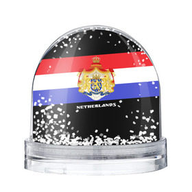 Снежный шар с принтом Флаг и герб Нидерланды , Пластик | Изображение внутри шара печатается на глянцевой фотобумаге с двух сторон | амстердам | голландия | европа