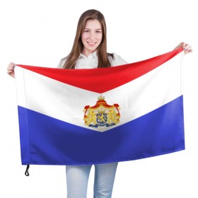 Флаг 3D с принтом Флаг и герб Голландии , 100% полиэстер | плотность ткани — 95 г/м2, размер — 67 х 109 см. Принт наносится с одной стороны | амстердам | голландия | европа