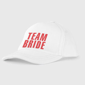 Детская бейсболка с принтом Team Bride , 100% хлопок | классический козырек, металлическая застежка-регулятор размера | Тематика изображения на принте: beach party | bride | girls rule | henparty | lifeguard | malibu | power | real girls | woman | девичник | девушки рулят | для влюбленных | для подруг | замуж | малибу | невеста | пляж | пляжная вечеринка | подружки | спасатели