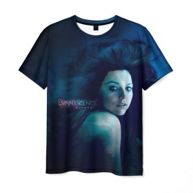 Мужская футболка 3D с принтом Evanescence 6 , 100% полиэфир | прямой крой, круглый вырез горловины, длина до линии бедер | evanescence | fallen | the open door | джен маджура | иванесенс | тим маккорд | трой маклоухорн | уилл хант | эванесенс | эми ли