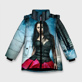Зимняя куртка для девочек 3D с принтом Evanescence , ткань верха — 100% полиэстер; подклад — 100% полиэстер, утеплитель — 100% полиэстер. | длина ниже бедра, удлиненная спинка, воротник стойка и отстегивающийся капюшон. Есть боковые карманы с листочкой на кнопках, утяжки по низу изделия и внутренний карман на молнии. 

Предусмотрены светоотражающий принт на спинке, радужный светоотражающий элемент на пуллере молнии и на резинке для утяжки. | evanescence | fallen | the open door | джен маджура | иванесенс | тим маккорд | трой маклоухорн | уилл хант | эванесенс | эми ли