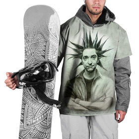 Накидка на куртку 3D с принтом Горшок , 100% полиэстер |  | Тематика изображения на принте: арт | киш. король и шут. горшенев