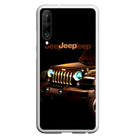 Чехол для Honor P30 с принтом Jeep , Силикон | Область печати: задняя сторона чехла, без боковых панелей | brand | car | chrysler | jeep | logo | usa | автомобиль | джип | крайслер | логотип | марка | сша