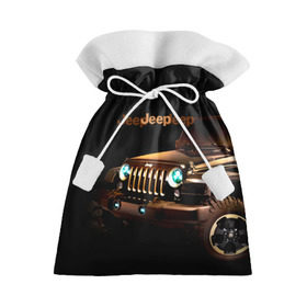 Подарочный 3D мешок с принтом Jeep , 100% полиэстер | Размер: 29*39 см | brand | car | chrysler | jeep | logo | usa | автомобиль | джип | крайслер | логотип | марка | сша