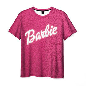 Мужская футболка 3D с принтом Барби 7 , 100% полиэфир | прямой крой, круглый вырез горловины, длина до линии бедер | Тематика изображения на принте: barbie | барби | девочка | девушка | кукла