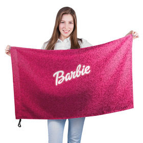 Флаг 3D с принтом Барби 7 , 100% полиэстер | плотность ткани — 95 г/м2, размер — 67 х 109 см. Принт наносится с одной стороны | barbie | барби | девочка | девушка | кукла