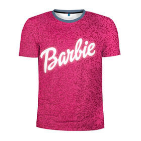Мужская футболка 3D спортивная с принтом Барби 7 , 100% полиэстер с улучшенными характеристиками | приталенный силуэт, круглая горловина, широкие плечи, сужается к линии бедра | Тематика изображения на принте: barbie | барби | девочка | девушка | кукла