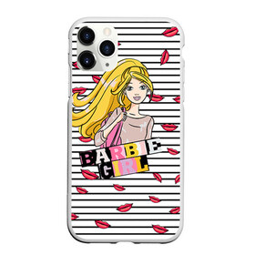 Чехол для iPhone 11 Pro матовый с принтом Барби 8 , Силикон |  | barbie | барби | девочка | девушка | кукла
